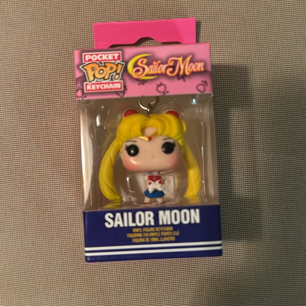 Sailor moon funko pop keychain.